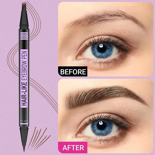 Imethod Lápiz 2 En 1 Para Cejas Black Brown