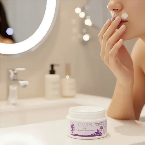 Crema Dia Humectante- Uvas Cosmeticos X 3