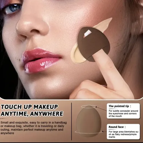 52pcs Set De Maquillaje Pinceles Maquillaje Esponjas Puff