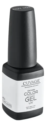 Esmalte De Uñas Semipermanente X 1 Cuvage Gel Colores Cabina Color #001 – Pure White