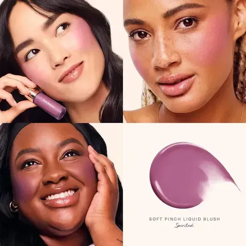 Rare Beauty Rubor Mini Soft Pinch Liquid Blush Tono Del Maquillaje Spirited
