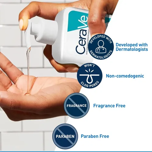 Limpiador Facial Cerave Con Ácido Salicílico Para El Acné