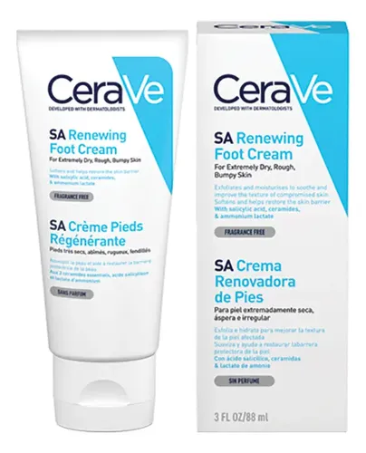 Cerave Crema Hidratante Para Pies Resecos 88ml