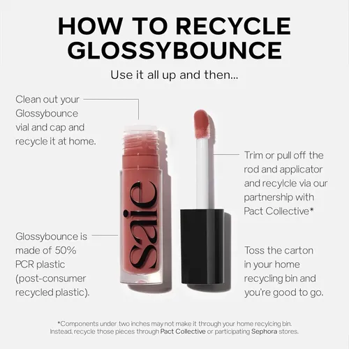Saie Glossybounce Aceite Brillo De Labios Hidratante…