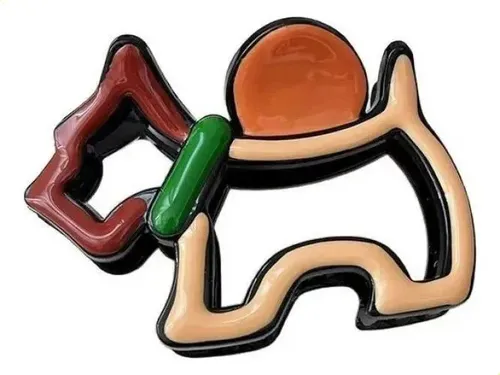 2 Presillas Para Perro Lindo Accesorio Para Cabello Femenino