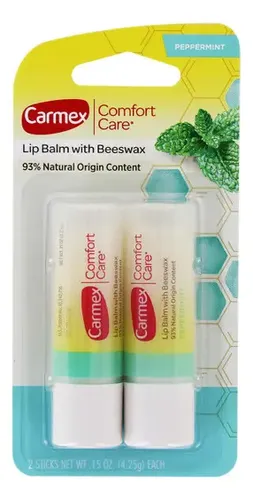 Carmex Bálsamo Labial Hidratante Comfort Care Menta