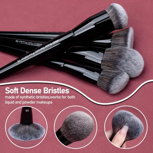 Bueart Design Set 19 Brochas Maquillaje Sintéticas