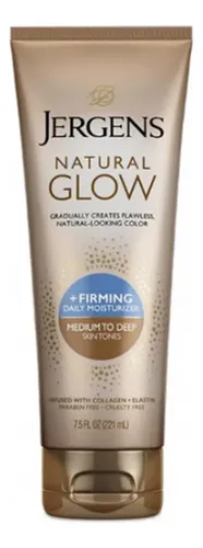Crema Corporal Jergens Natural Glow Reafirmante 221 Ml