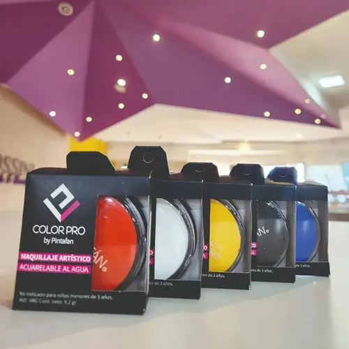 Maquillaje Artistico Acuarelable Kit Pintafán Bodypaint
