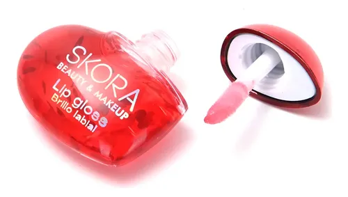 Lip Gloss Brillo Labial Corazon Rojo Glow Vibes Tono 1 39586