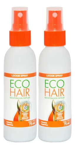 Ecohair Pack 2 Loción Spray Reconstrucción Capilar Anticaída