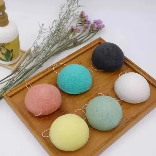 Esponja Vegetal Orgánica Ecológica Limpieza Facial Exfolia