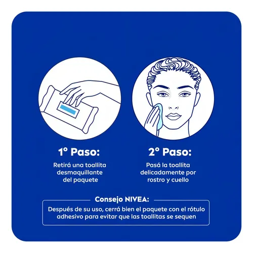 Desmaquillante Toallitas Nivea Micellair 4 En 1