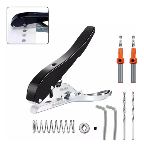 Pinzas Perforadoras For Carpintería De 8 Mm Con Broca C Ek
