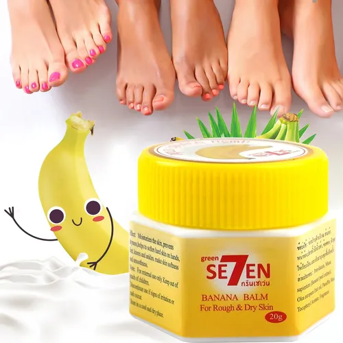 Crema De Plátano Para Pies Y Manos Que Suaviza La Piel Ásper Banana
