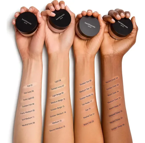 Base Mineral Mate En Polvo Bareminerals 24 Neutral Dark