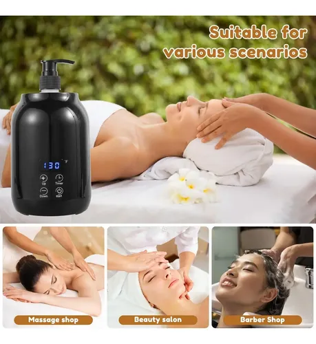 -cyd Calentador De Aceite Para Masaje Profesional 2 Botellas Cyd