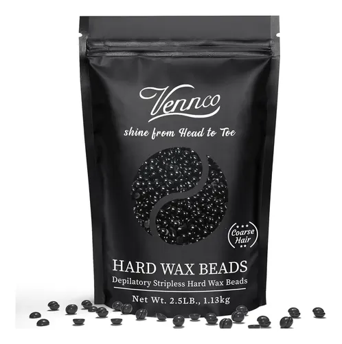 Cera Dura Negra 2.5 Lb Para Depilación Profesional