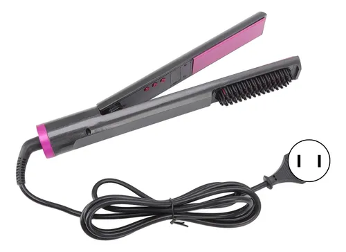 Alisador Y Rizador De Pelo Hot Comb 3 En 1 Multifunción