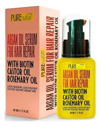 Serum Capilar Pure Nature Lux Spa Aceite Argán 60ml