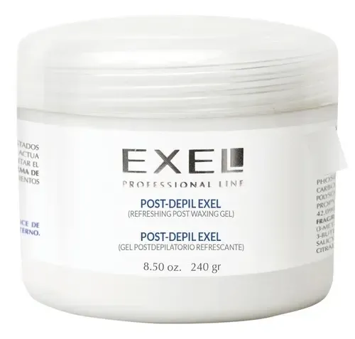 Gel Post Depilacion Refrescante Exel Humectante 240gr