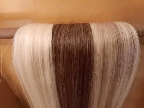 Manojo De 25 Mechas De Buen Volumen De Cabello 100% Natural
