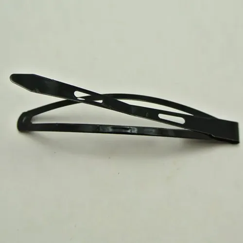 Z.h 40 Broches Grandes De Metal Negro Con Cierre For El