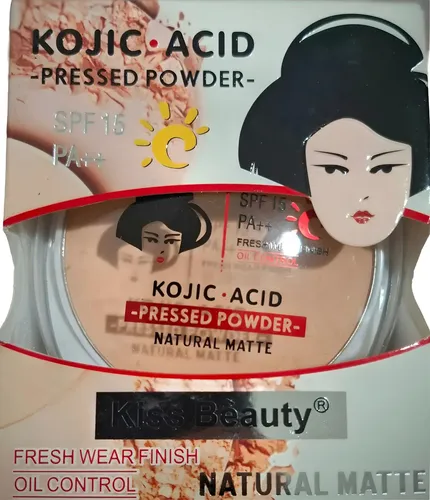 Polvo Compacto Ácido Kojico Natural Mate Spf 15 Tres Tonos 01