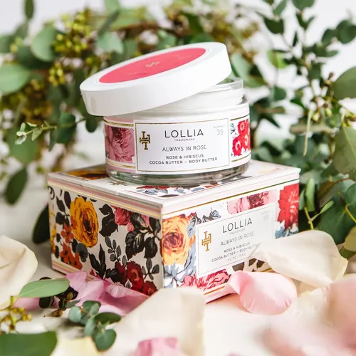 Manteca Corporal Lollia Always In Rose 163 Ml Con Karité Y C