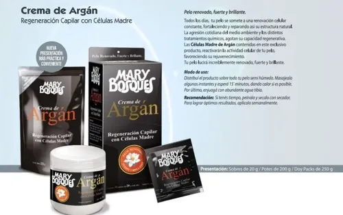 Mary Bosques Crema De Argan Doypack