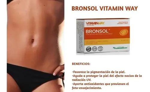 Geonat Vitaminway Autobronceante Natural Comprimidos