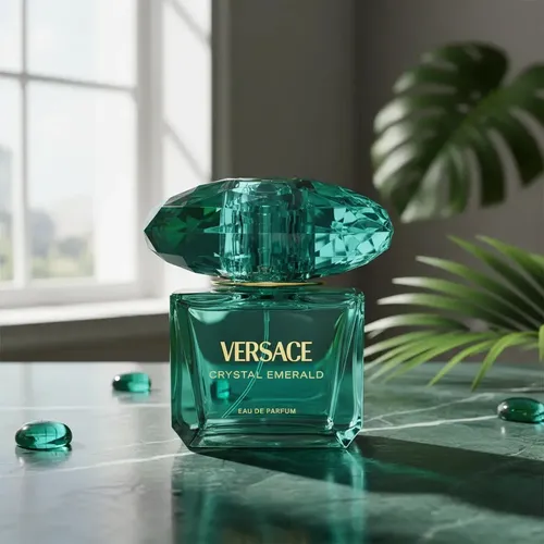 Perfume De Mujer Versace Crystal Emerald 90 Ml