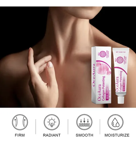.zd Creme De Pescoço Reafirmante De Colágeno Oceaura 20g .jh