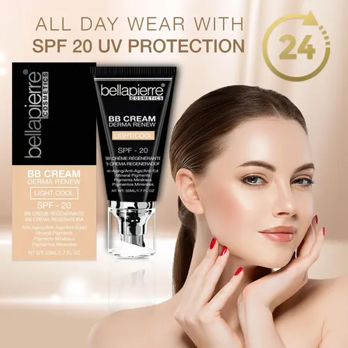 Bellapierre Bb Cream Spf 20 Tinte Medio Cool 48 G