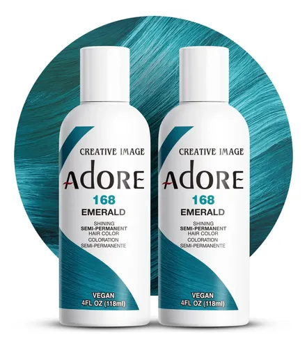 Tinte Para El Cabello Adore, Semipermanente, Vegano, Libre D