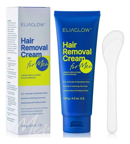 Crema Depilatoria Suave Eliaglow 4 Oz (120 Ml)