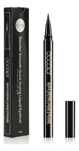 Docolor Eyeliner Delineador Líquido Secado Rápido Waterproof
