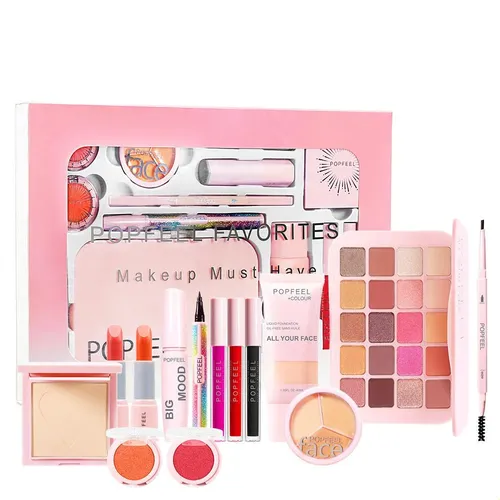 Set De Maquillaje Popfeel, Combinación De Sombras De Ojos, R