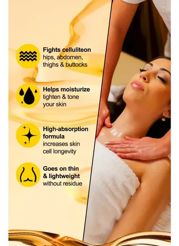 Aceite De Masaje Corporal Con Aceite Orange Peel M Kn