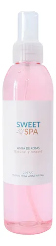 Agua De Rosas Tónico Desmaquillante Pura Y Natural 200ml