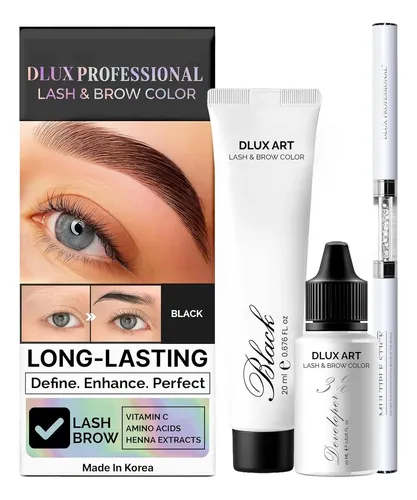Kit De Color Para Cejas Profesional Black