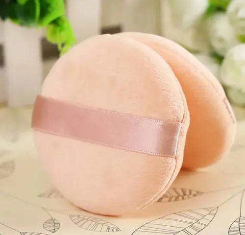 Set X 12 Esponjas Maquillaje Aplicador Polvo Facial C Cinta