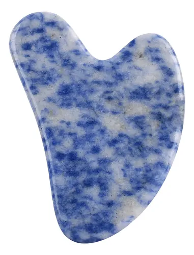Piedra Gua Sha Corazón Rojo Facial Corporal