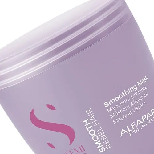 Mascara Anti-frizz Alfaparf Semi Di Lino Smoothing 500ml