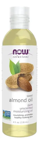 Aceite De Almendras Dulces Now Foods 100% Puro, 4 Onzas