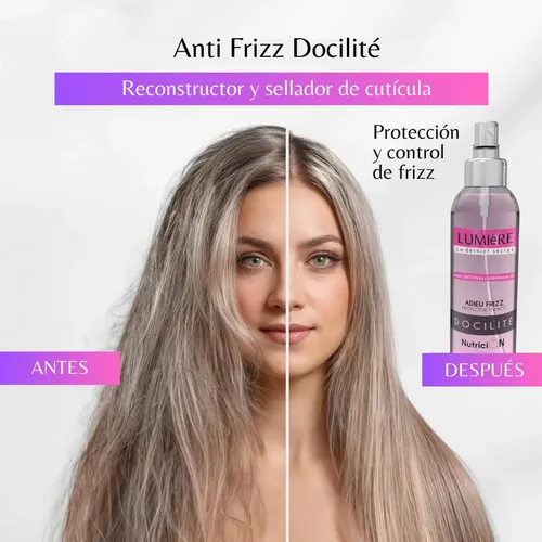 Splash Anti Frizz Suaviza Nutre Protege Brillo 24 Hs. 60 Ml