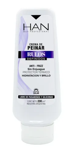 Han Kit Rulos Shampoo Emulsion Mascara Crema De Peinar Gel