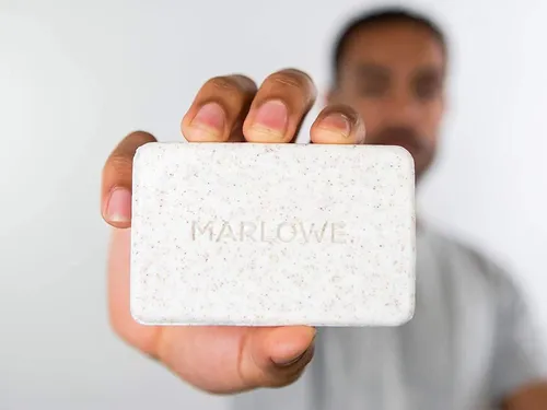 Jabón Exfoliante Corporal Marlowe. No. 102 Para Hombre Con A