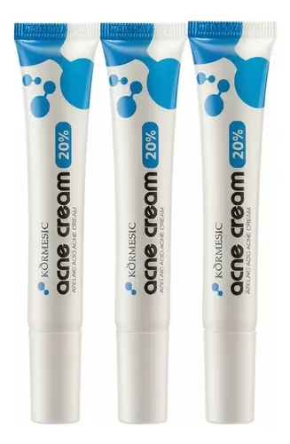 Crema Para El Acné Kormesic Con 20% De Ácido Azelaico, 3 Uni