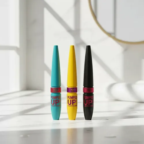 Delineador Liquido Tejar Negro X3 Unidades Pumped Up!